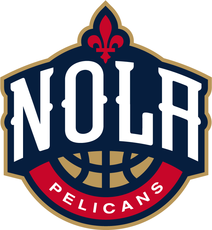 New Orleans Pelicans 2013-Pres Secondary Logo fabric transfer version 3